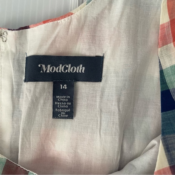 NWT ModCloth Optimistic Effect Dress Size 14 - Picture 6 of 12